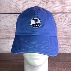 Blue 1919 Golf Cap Hat Pebble Beach Collection Adjustable Back